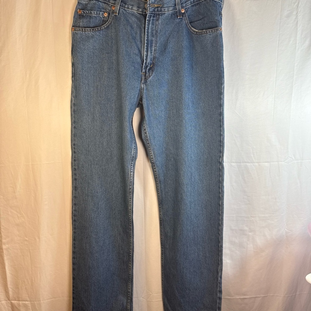 Levi's Men's 504 Straight Blue Jeans 36x34 NWT